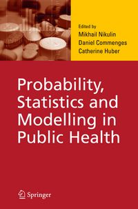 Produktbild: Probability, Statistics and Modelling in Public Health