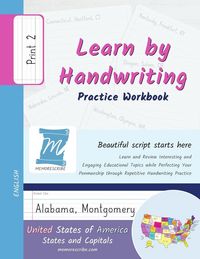 Produktbild: Handwriting Practice Workbook - United States of America, States and Capitals - Print, Level 2