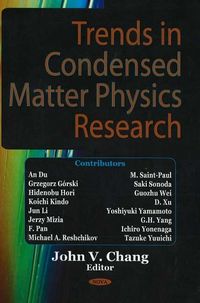 Produktbild: Trends in Condensed Matter Physics Research