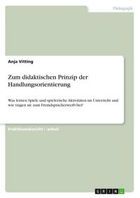 Produktbild: Zum didaktischen Prinzip der Handlungsorientierung