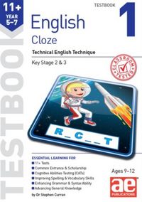 Produktbild: 11+ English Year 5-7 Cloze Testbook 1