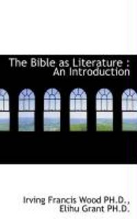 Produktbild: The Bible as Literature: An Introduction