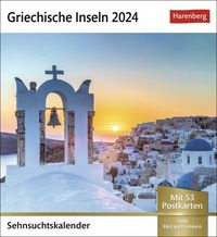 Bild vom Artikel Griechische Inseln Sehnsuchtskalender 2024 vom Autor Harenberg