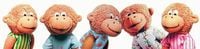 Produktbild: Five Little Monkeys Finger Puppet Playset