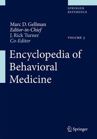 Produktbild: Encyclopedia of Behavioral Medicine