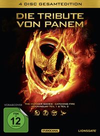 Die Tribute von Panem - Gesamtedition  [4 DVDs] Jennifer Lawrence