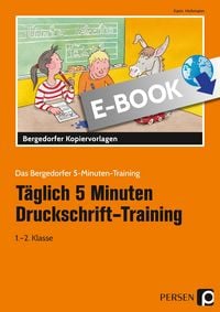 Produktbild: T&auml;glich 5 Minuten Druckschrift-Training