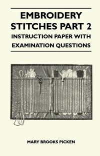 Produktbild: Embroidery Stitches Part 2 - Instruction Paper With Examination Questions