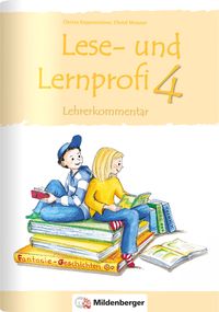 Produktbild: Lese- und Lernprofi 4 &ndash; Kommentar mit L&ouml;sungen