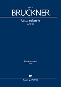 Produktbild: Missa solemnis (Klavierauszug)
