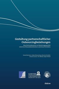 Produktbild: Beimborn, D: Gestaltung partnerschaftlicher Outsourcingbezie
