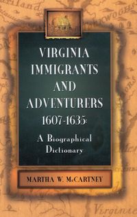 Produktbild: Virginia Immigrants and Adventurers, 1607-1635