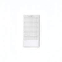 Produktbild Checkliste, 9x18cm, 60Blatt