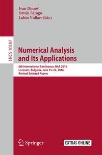 Produktbild: Numerical Analysis and Its Applications