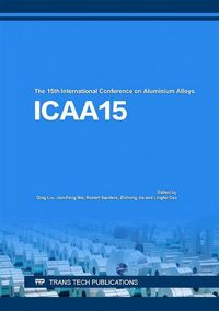 Produktbild: The 15th International Conference on Aluminium Alloys