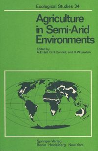 Produktbild: Agriculture in Semi-Arid Environments