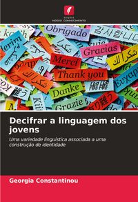 Produktbild: Decifrar a linguagem dos jovens