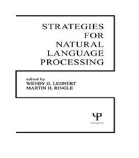 Produktbild: Strategies for Natural Language Processing