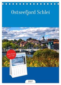 Produktbild: Tischplaner 2027 - Ostseefjord Schlei (A5 Tischkalender zum Aufstellen) CALVENDO