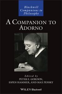 Produktbild: A Companion to Adorno