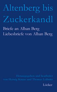 Produktbild: Altenberg bis Zuckerkandl