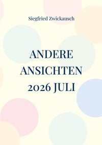 Produktbild: Andere Ansichten 2026 Juli
