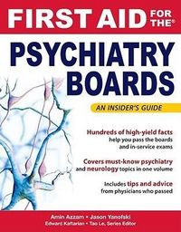 Produktbild: Azzam, A: First Aid for the Psychiatry Boards