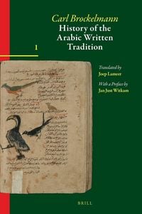 Produktbild: History of the Arabic Written Tradition Volume 1