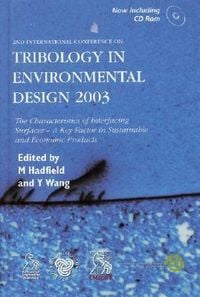Produktbild: Tribology in Environmental des