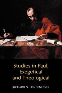 Produktbild: Studies in Paul, Exegetical and Theological