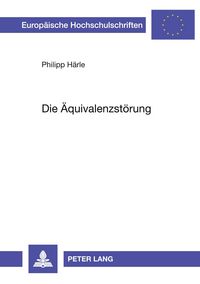 Produktbild: Die &Auml;quivalenzst&ouml;rung