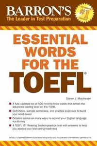 Bild vom Artikel Matthiesen, S: Essential Words for the TOEFL vom Autor Steven J. Matthiesen