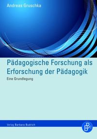 Produktbild: P&auml;dagogische Forschung als Erforschung der P&auml;dagogik