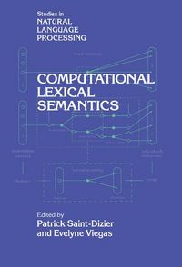 Produktbild: Computational Lexical Semantics