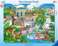 Bild vom Artikel Besuch im Zoo, Rahmenpuzzle (Ravensburger 06661) vom Autor 