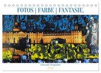 Produktbild: Fotos Farbe Fantasie. (Tischkalender 2026 DIN A5 quer), CALVENDO Monatskalender