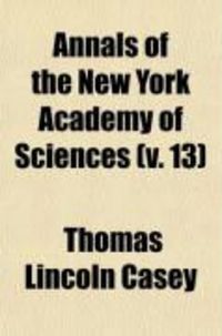 Produktbild: Annals of the New York Academy of Sciences (Volume 13)