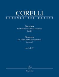 Bild vom Artikel Sonaten für Violine und Basso continuo Opus V vom Autor Arcangelo Corelli
