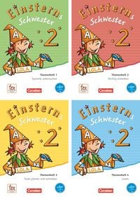 Produktbild: Einsterns Schwester - Sprache und Lesen 2. Schuljahr. Themenhefte 1-4 und Projektheft mit Schuber. Leihmaterial