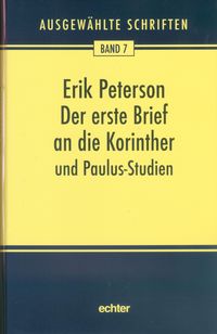 Produktbild: Der erste Brief an die Korinther und Paulus-Studien