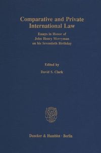 Produktbild: Comparative and Private International Law.