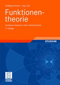Produktbild: Funktionentheorie