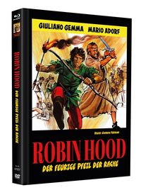 Produktbild: Robin Hood - Der feurige Pfeil der Rache - Mediabook - Cover D - Limited Edition auf 99 St&uuml;ck (Blu-ray+DVD) (+ Bonus-DVD)