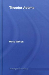 Produktbild: Wilson, R: Theodor Adorno