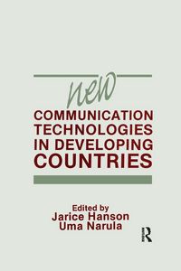 Produktbild: New Communication Technologies in Developing Countries