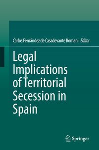 Produktbild: Legal Implications of Territorial Secession in Spain