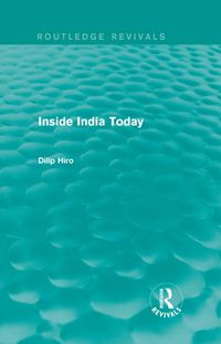 Produktbild: Inside India Today (Routledge Revivals)