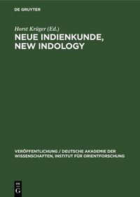 Produktbild: Neue Indienkunde, New Indology
