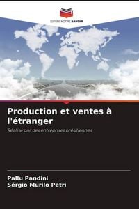 Produktbild: Production et ventes &agrave; l'&eacute;tranger