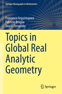 Produktbild: Topics in Global Real Analytic Geometry